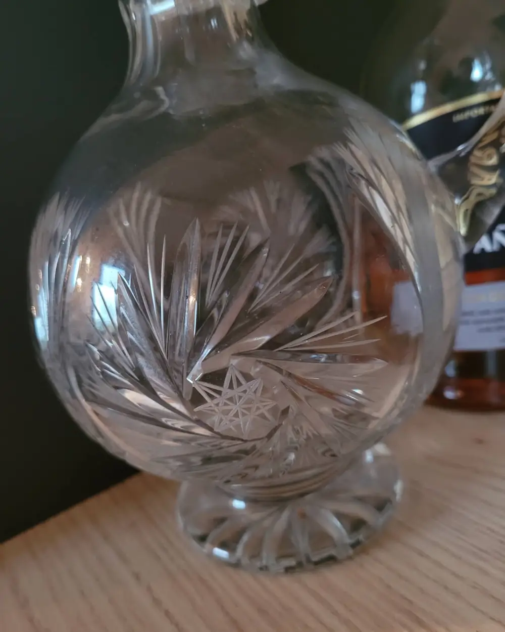 Bøhmisk glas Krystal karaffel