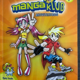 Mangaklub Aktivitetsbog løs opgaver Sjov bog med opgaver