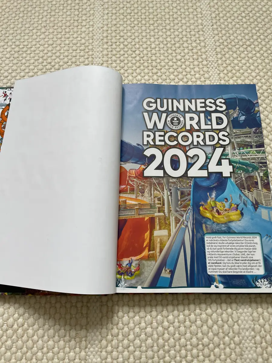 Guinness world records 2024 Guinness rekord bog 2024