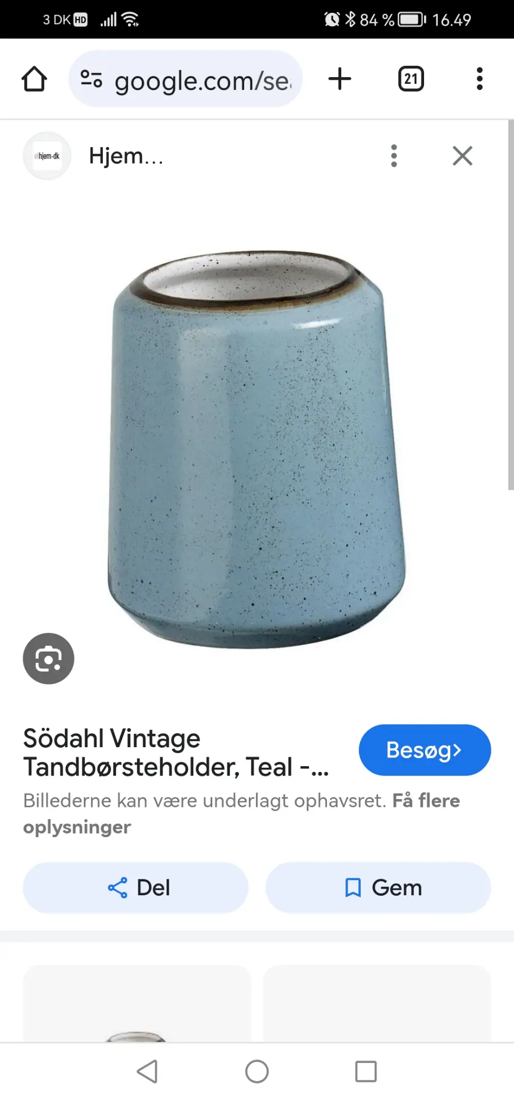 Södahl Sæbedispenser tandkrus