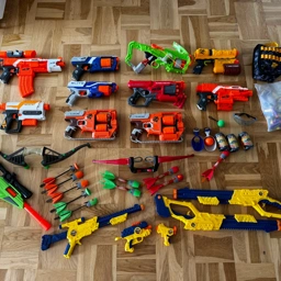 Nerf Kæmpe samling af Nerf udstyr