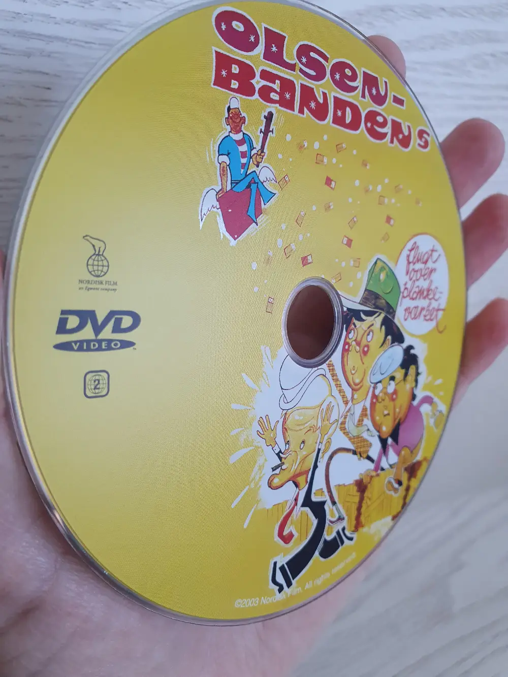 Olsen Bandens Flugt Over Plankeværket DVD