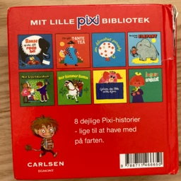 Bamse og den lille røde bil Bog