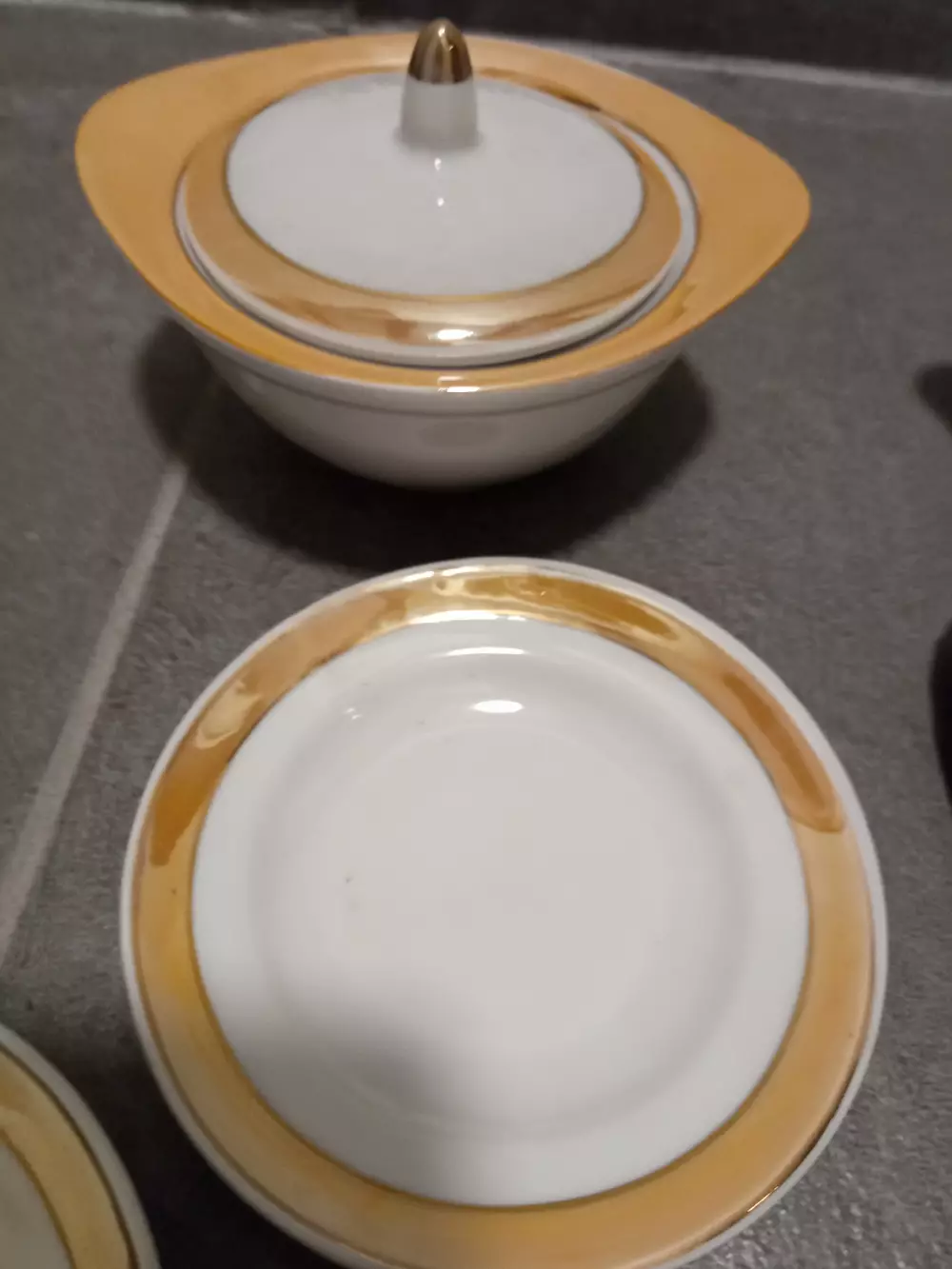 Ukendt Retro porcelæns-sæt