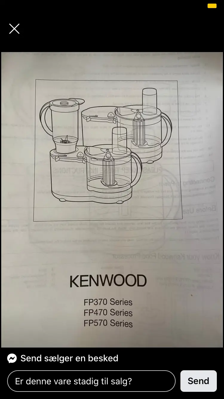 Kenwood Foodprocessor