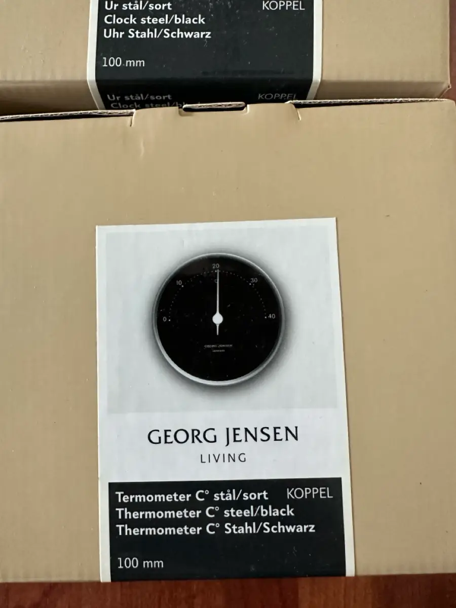 Georg Jensen Ur termometer barometer og h