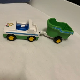 Playmobil 1-2-3 Bil og hestetrailer