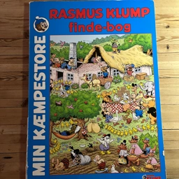 Min kæmpe store Rasmus klump finde-bog Bog