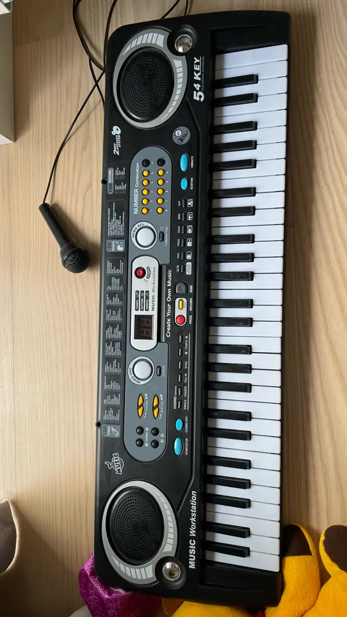 MUSIC TIME Keyboard med 54 tangenter