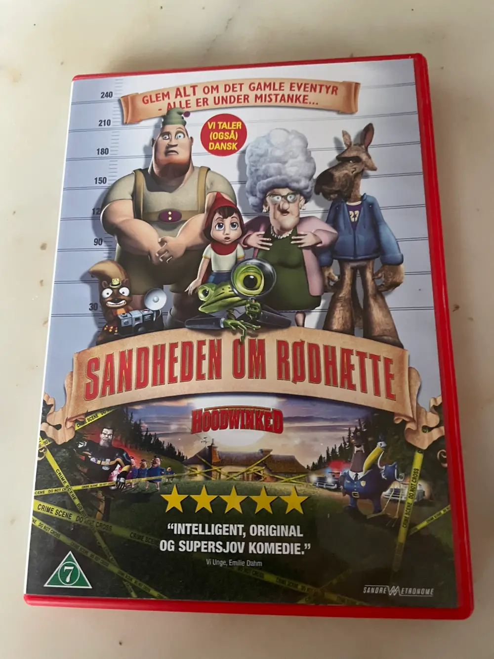 Sandheden om Rødhætte Dvd film