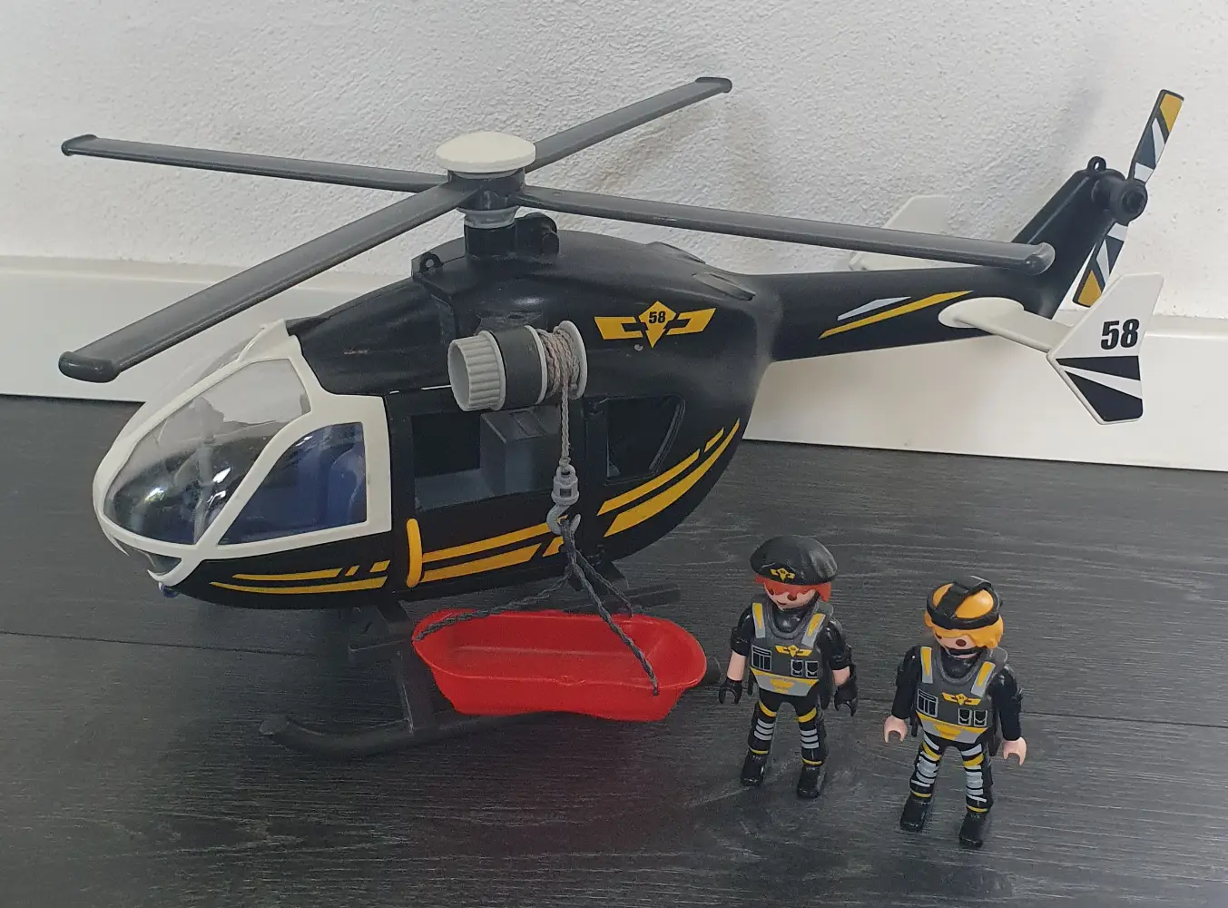 Playmobil Politi helikopter