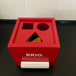 BRIO Putteboks med 6 klodser