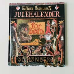 Halfdan Rasmussen julekalender Julekalender bog/Halfdans jul