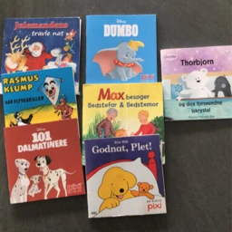 Forskellige Pixi-bøger
