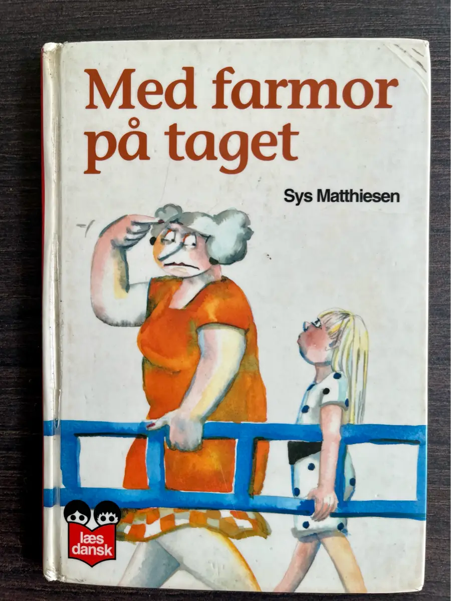 Med Farmor på taget LæsLet bog Læs selv nem bog læsestart