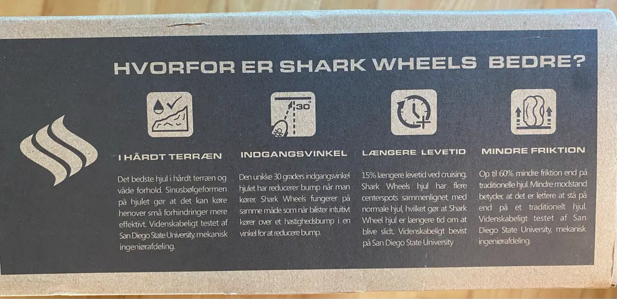 Shark wheel Rulleskøjter