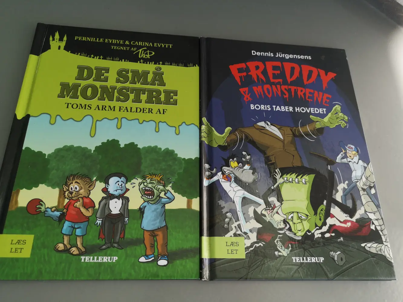 Læs let monstre og drakula 2 bøger