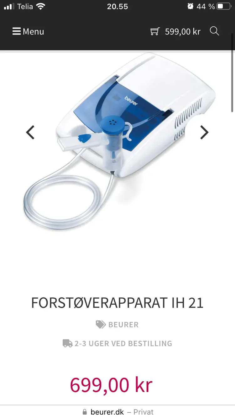 Beurer Forstøver apparat