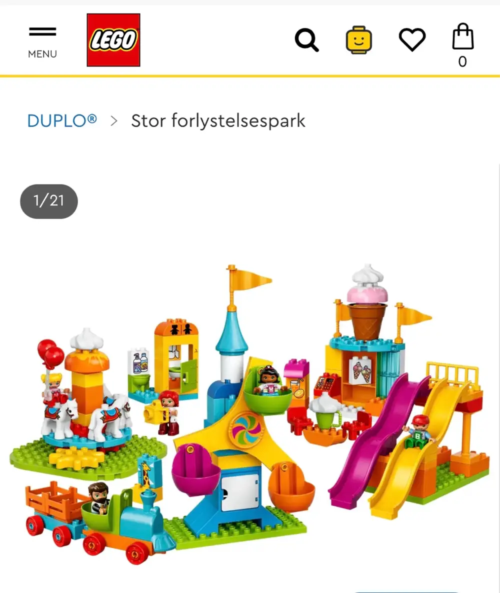 DUPLO Stor forlystelsespark 10840