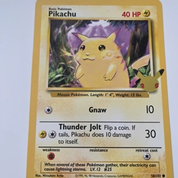 Pokémon Jumbo Pokemon kort pikachu