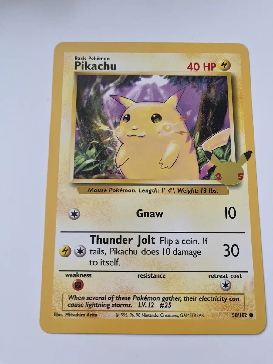 Pokémon Jumbo Pokemon kort pikachu