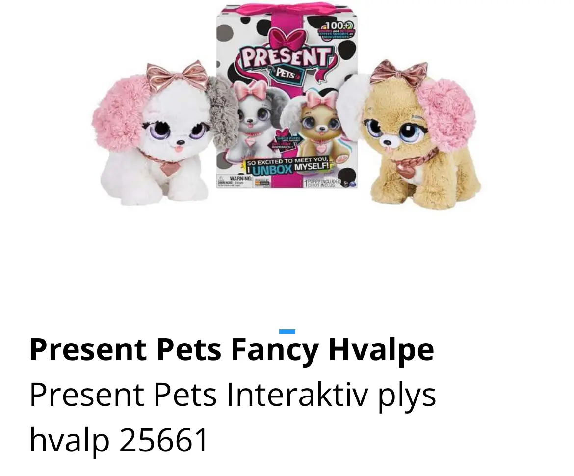 Present pets Fancy hvalp