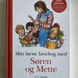 Min første læsebog med Søren og Mette Bog