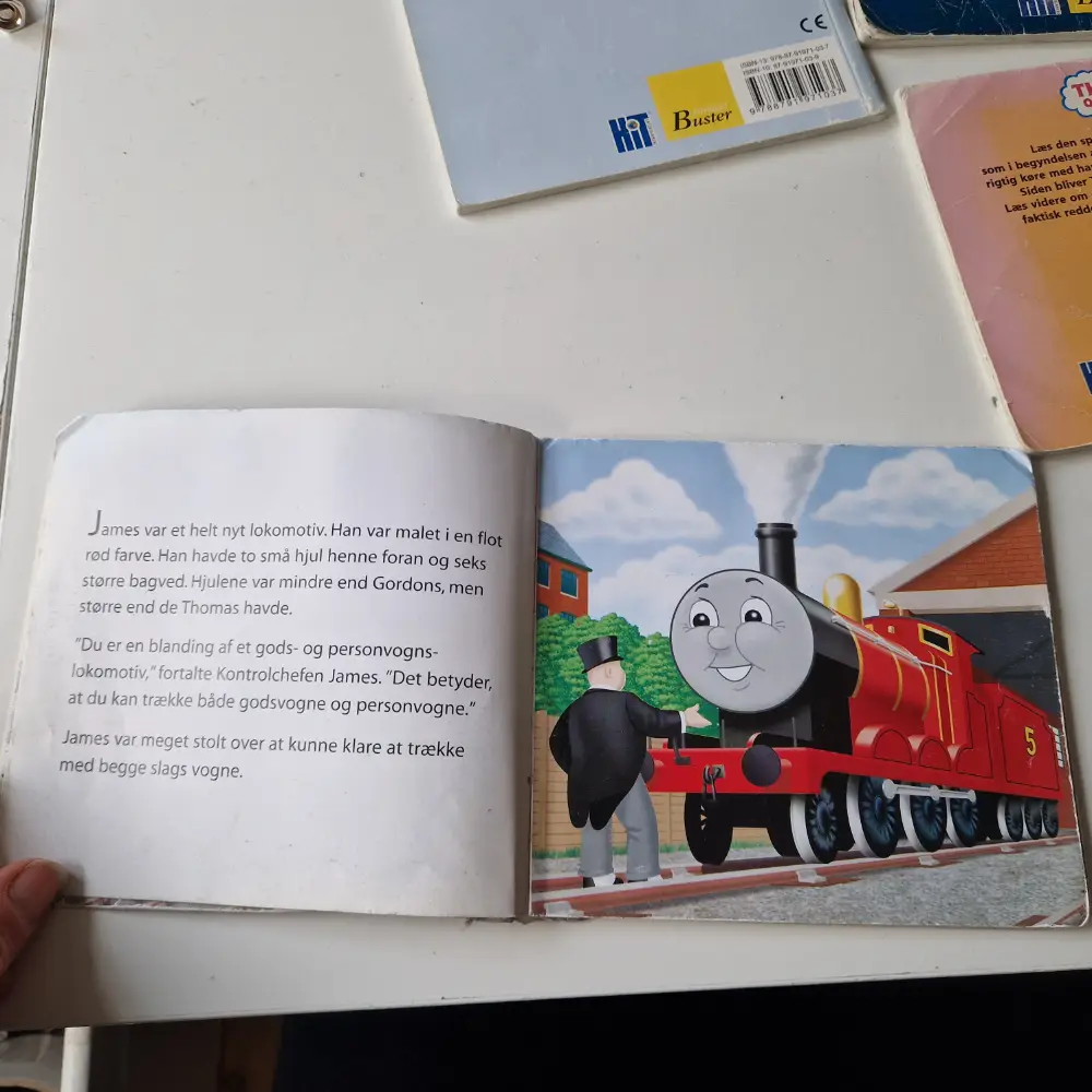 Thomas Tog 6 bøger