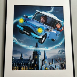 Ukendt Ramme med Harry potter plakat