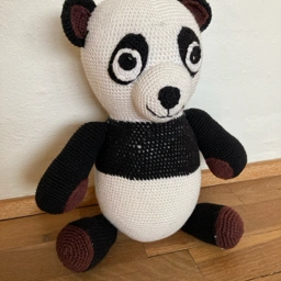 Hjemmelavet Panda bamse