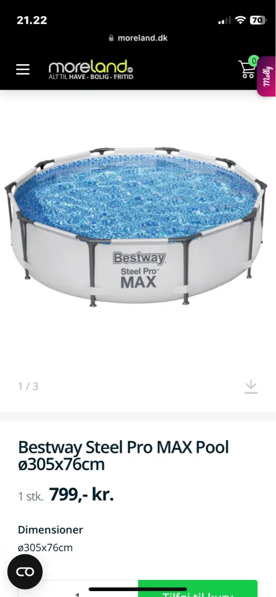 Bestway Bestway steel PROMAX pool ø305