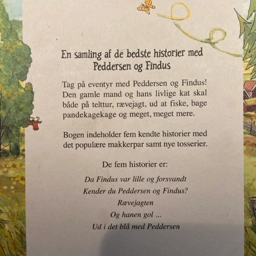 På eventyr med Pedersen og Findus Bog