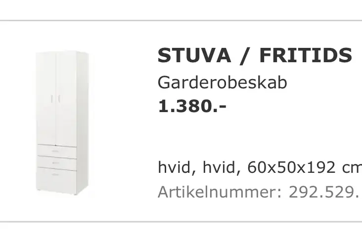 IKEA Klædeskab