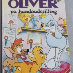 Oliver på hundeudstilling Disney bog