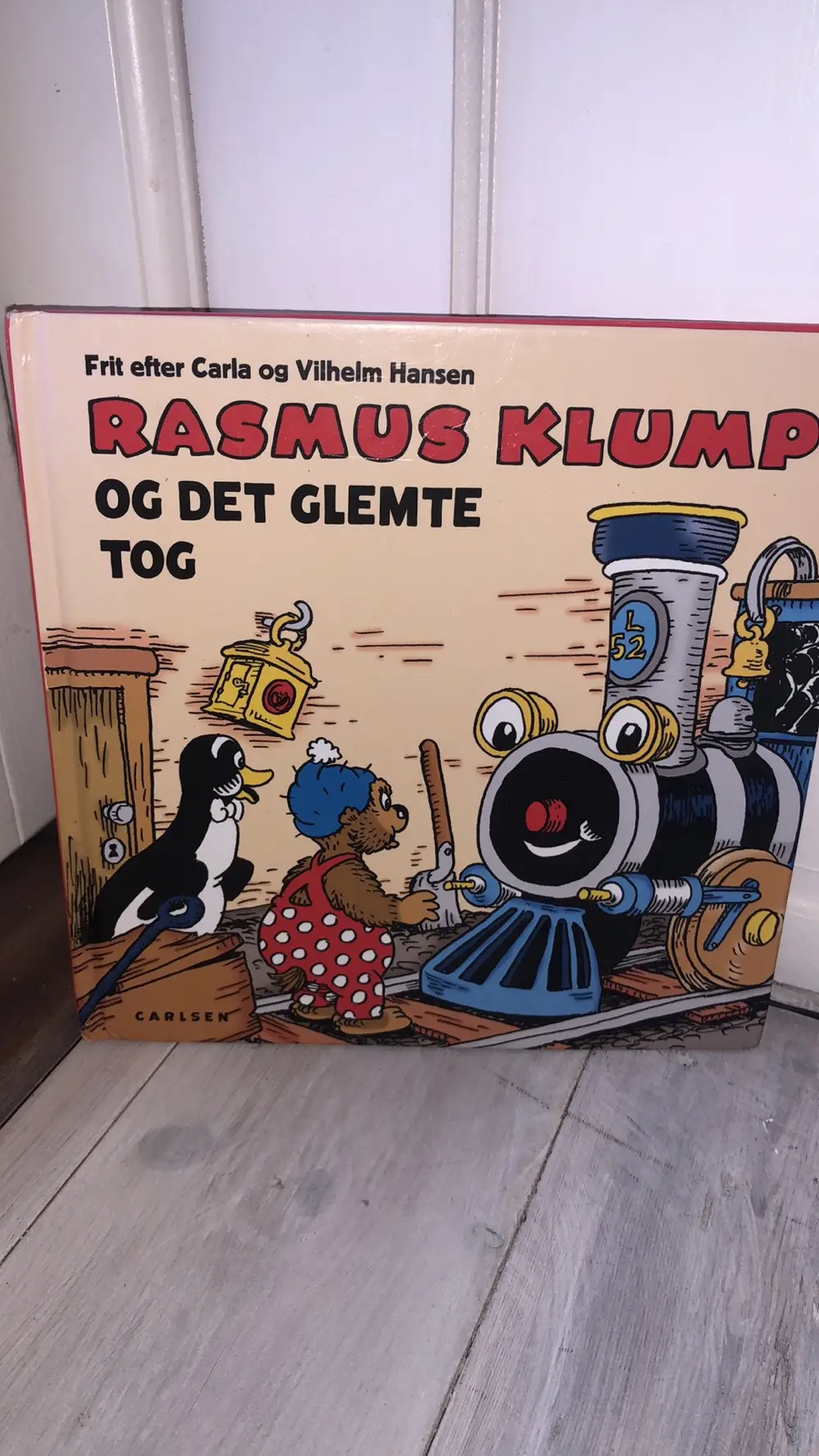 Rasmus Klump og det glemte tog Bog