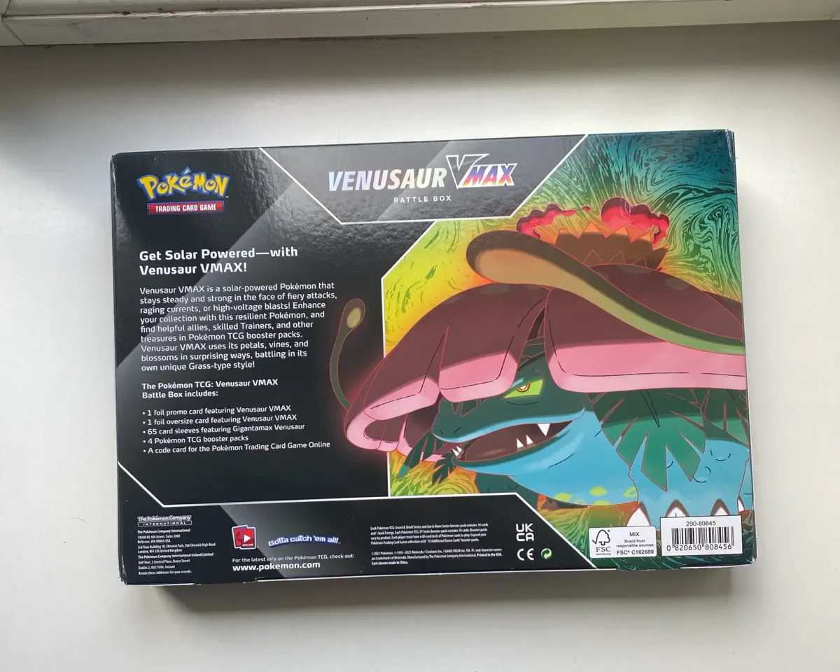 Pokémon Pokemon kort VMAX Venusaur