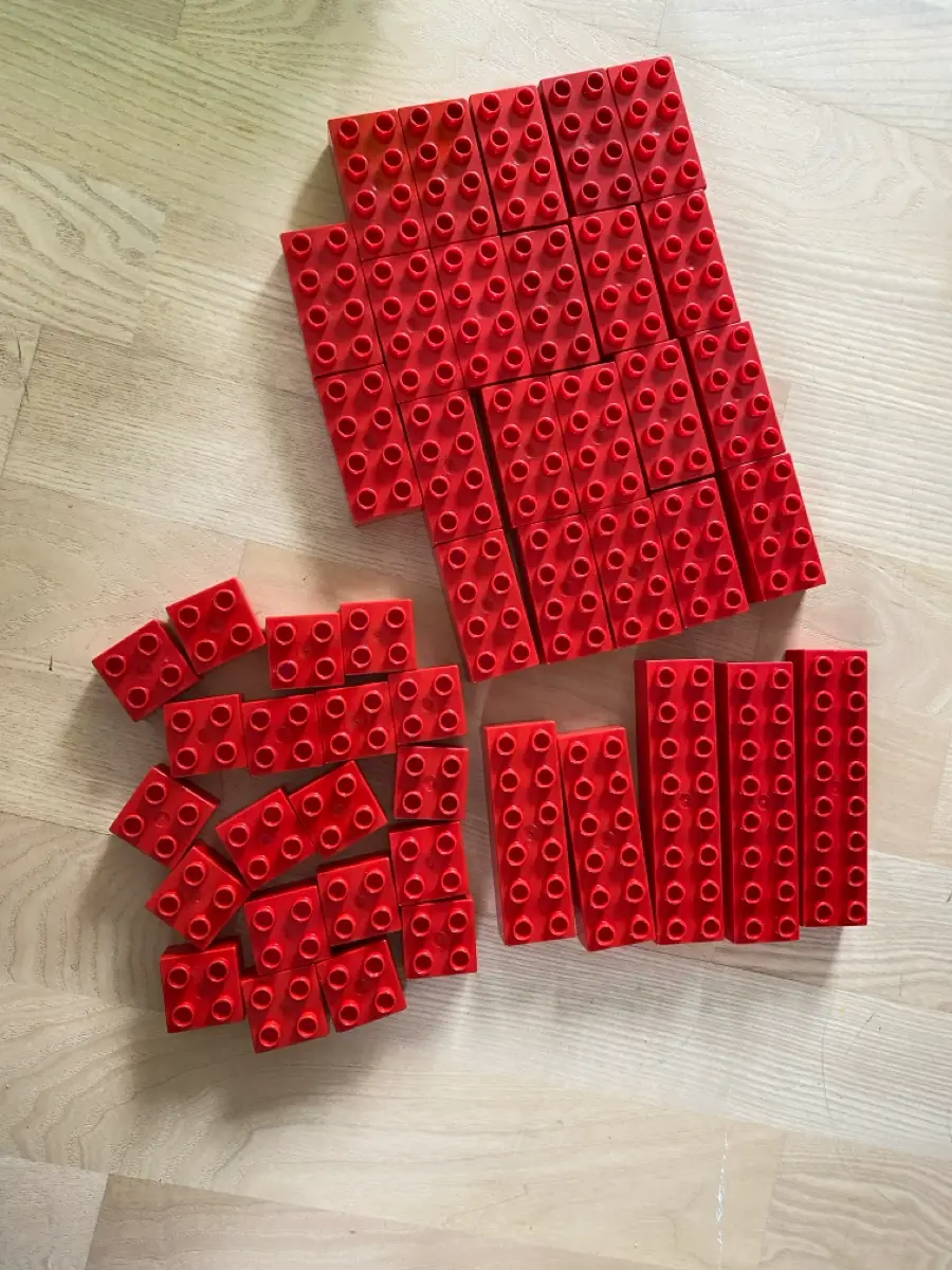 LEGO Duplo Kasse + plade