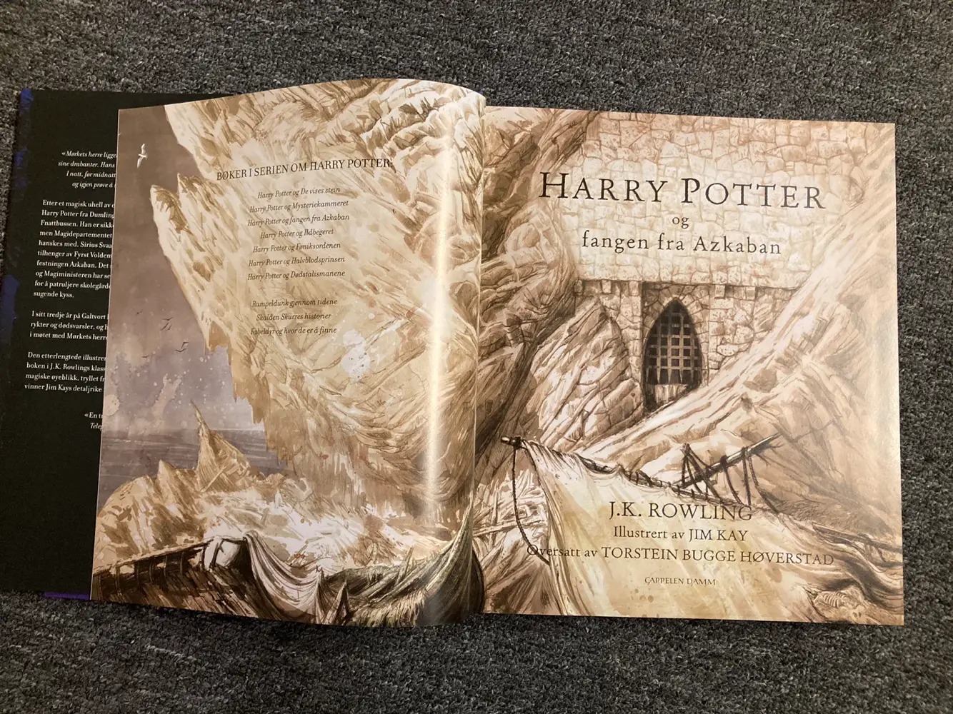 Harry Potter Bog illustreret udgave