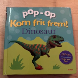 Kom frit frem dinosaur Pop op bog