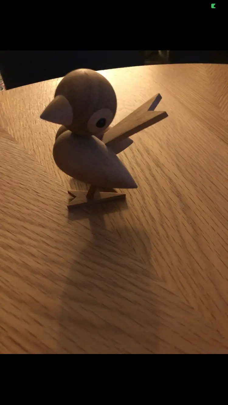 Gunnar flørning Fugl lille model