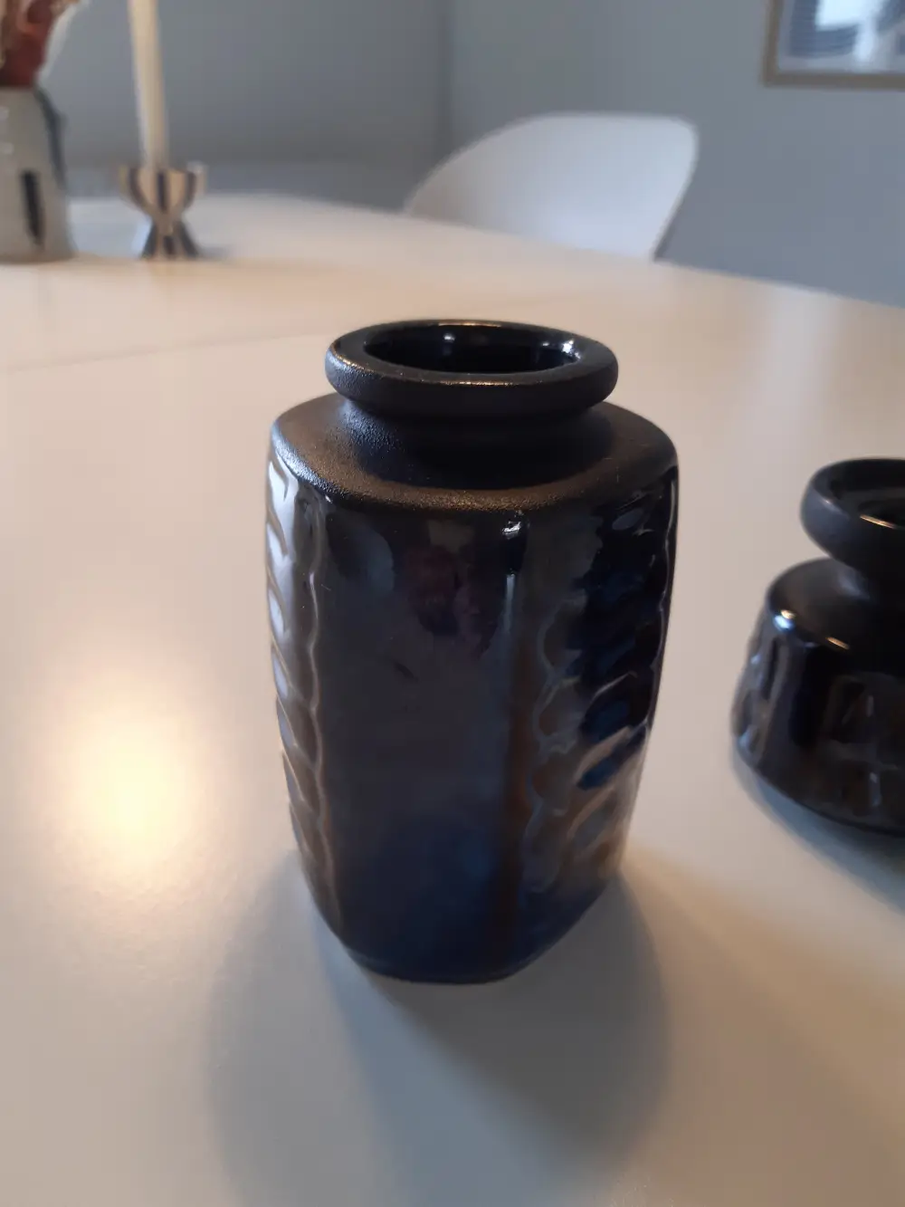 Søholm Keramik Vase og lysestager