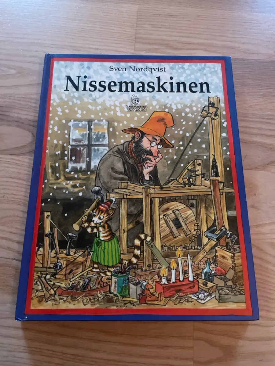 nissemaskinen Pedersen og Findus bog