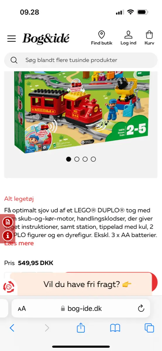 DUPLO Dublo togbane