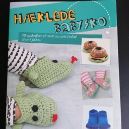 Hæklede babysko Hæklebog