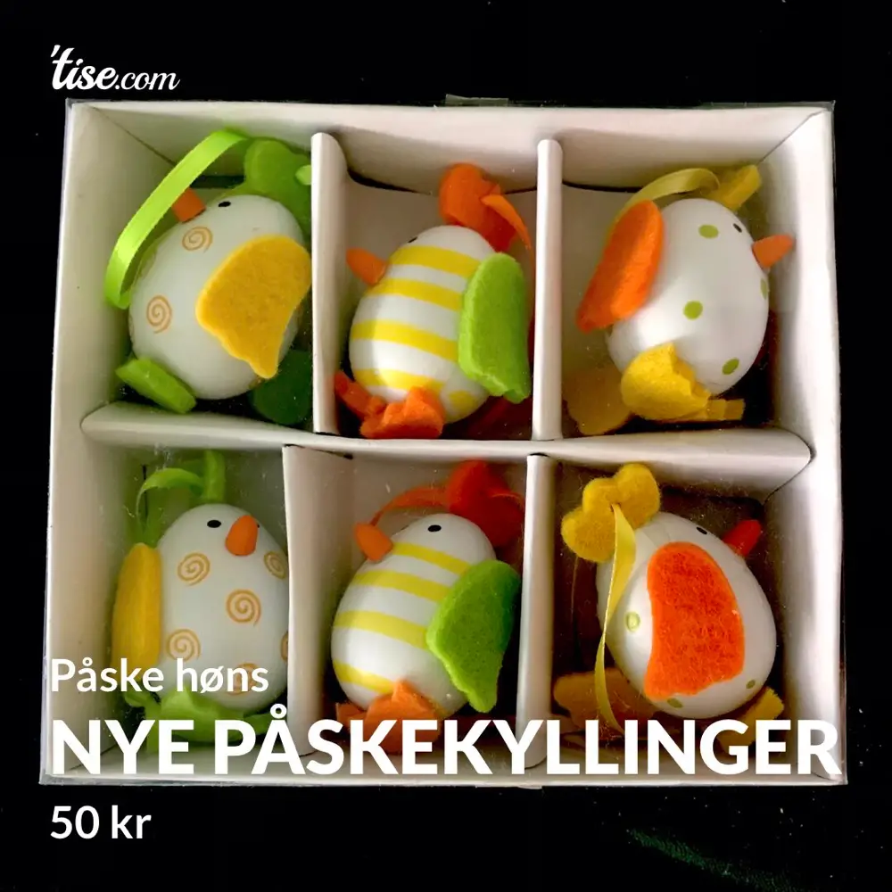 Nye Påske påskekyllinger Høns