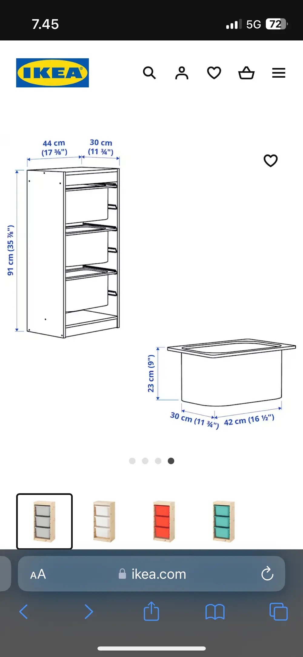 IKEA Legetøjsopbevaring