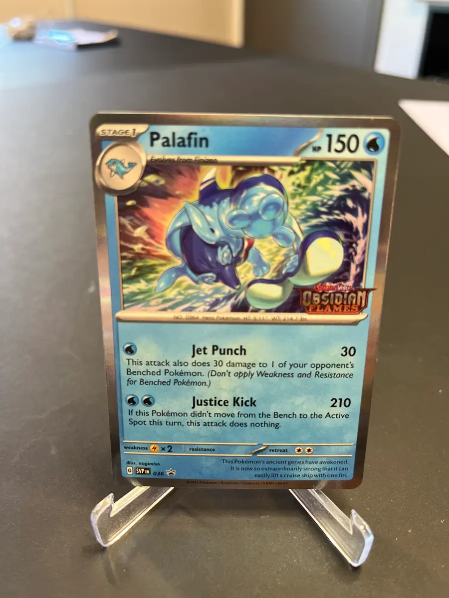 Pokémon Parafin 36 stamp Obsidian Flam