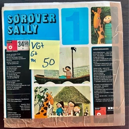 LP vinyl Sørøver Sally Klassisk børneplade 1973