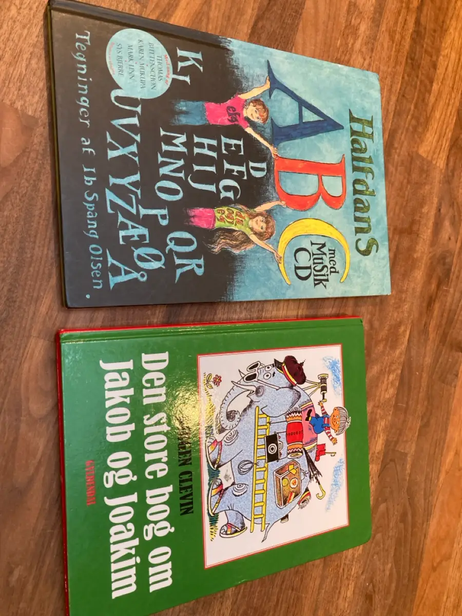 4 forskellige børnebøger Læs højt bøger pege bøger