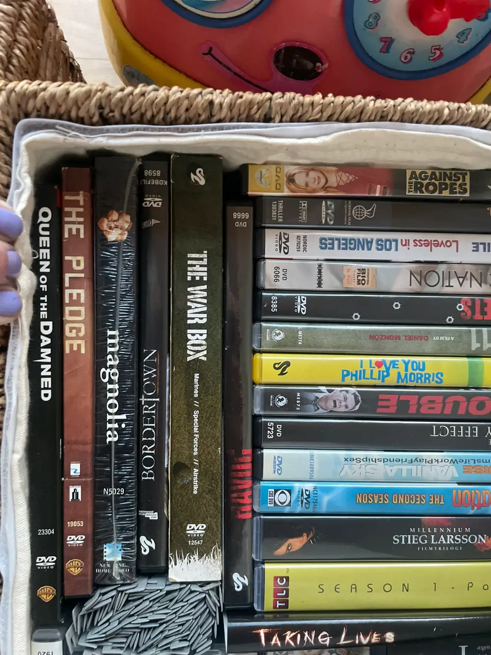Diverse DVD film og bokse